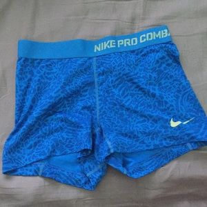 Nike Pro Combat Dri-Fit spandex shorts